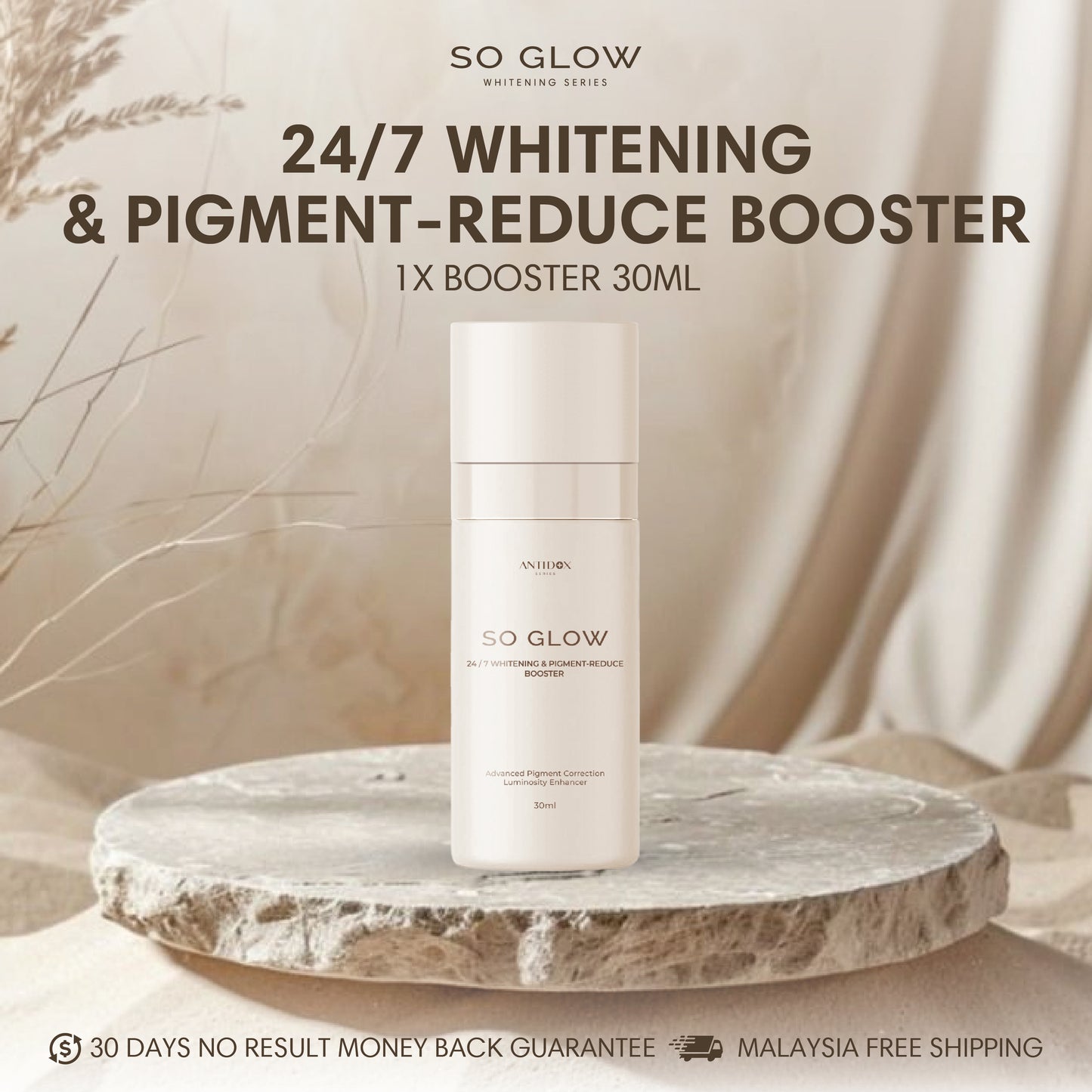 OCT SOGLOW WHITENING & PIGMENT REDUCE BOOSTER