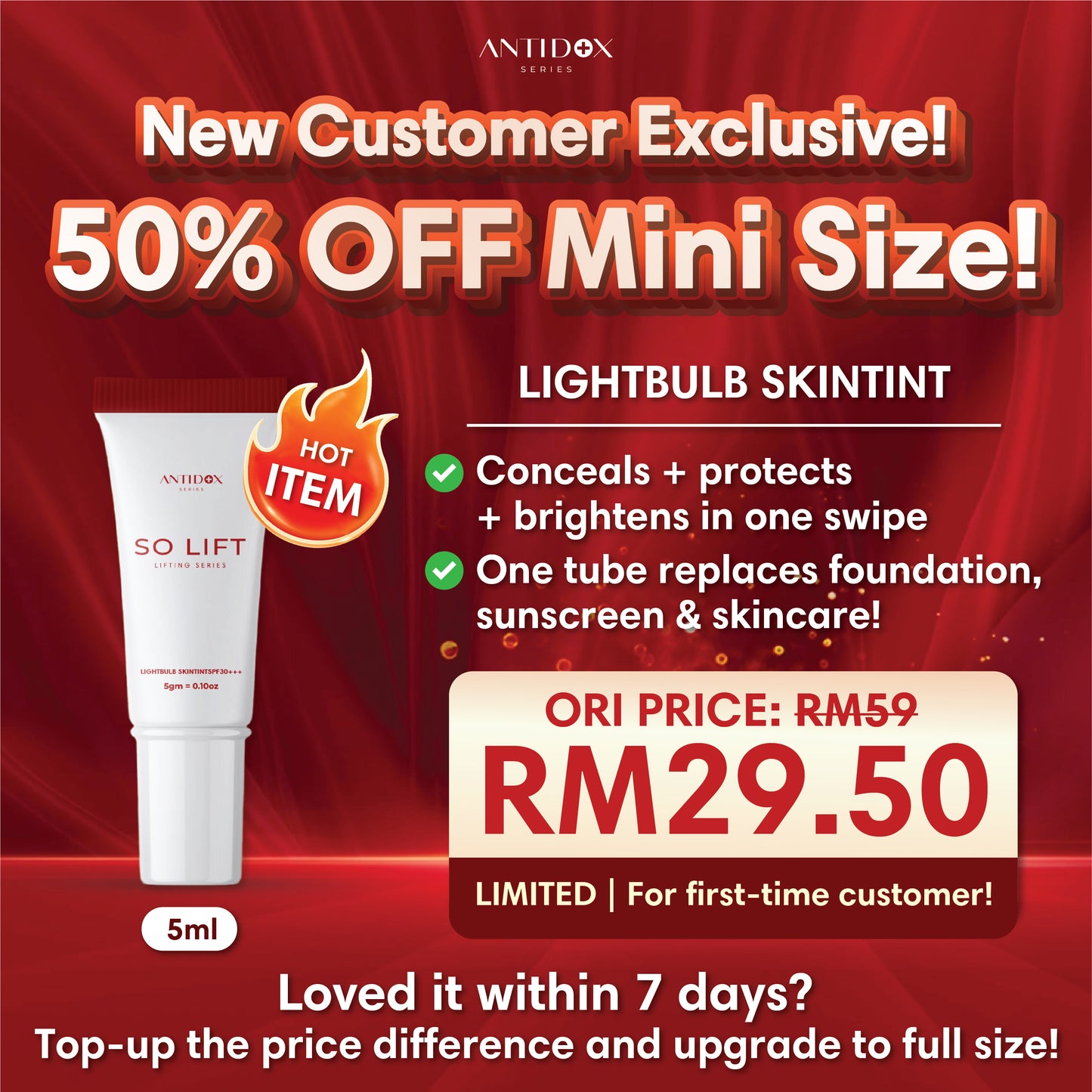 AUG SOLIFT PROMO TRIAL SET 50% OFF