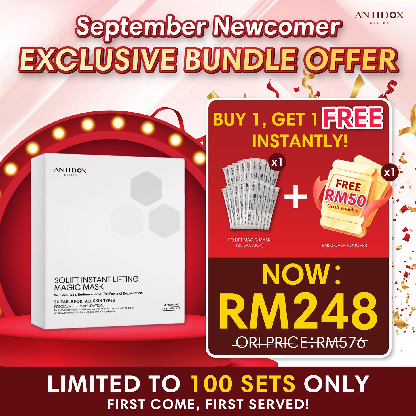 SOLIFT LIFTING MASK PROMOTION PACKAGE