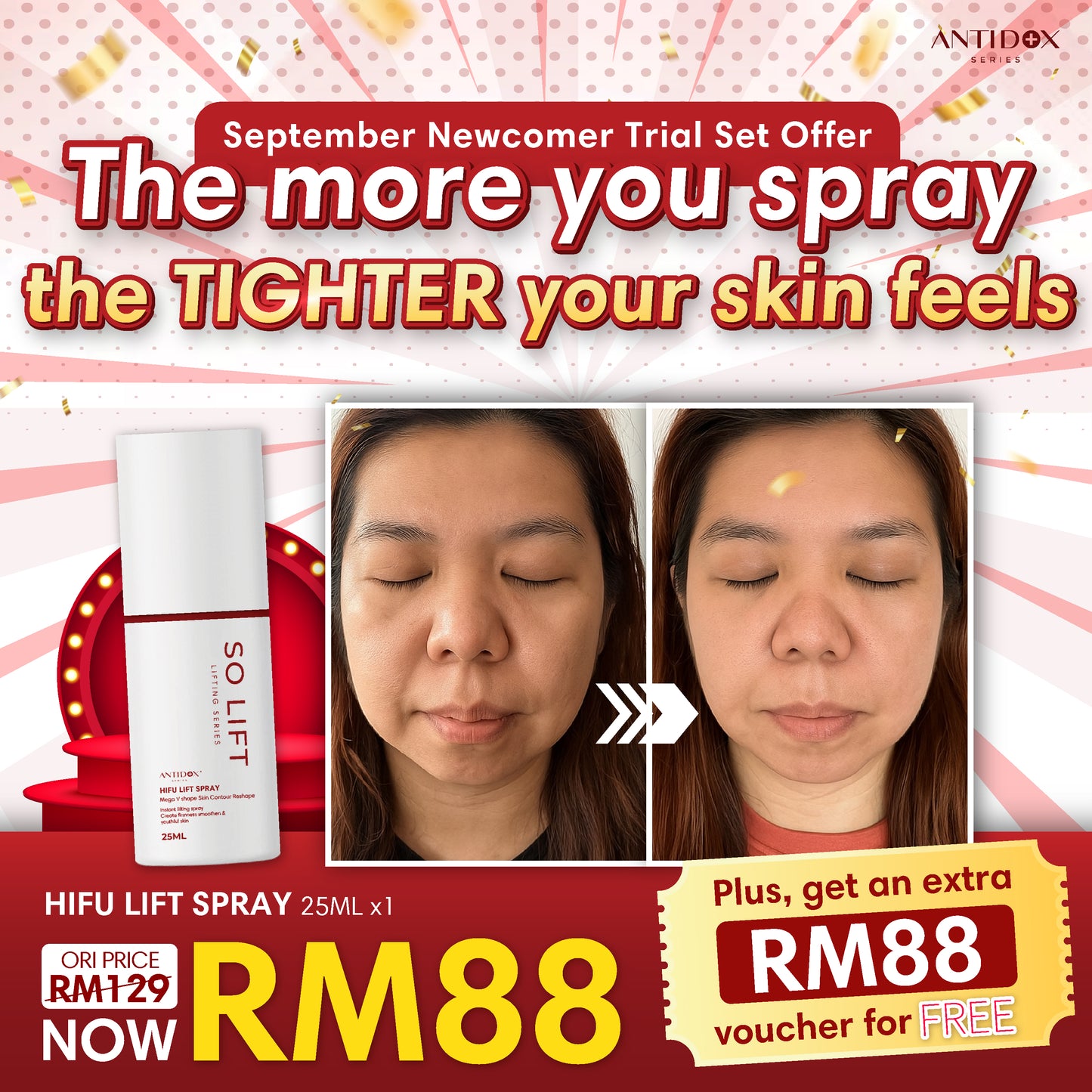 SEP SOLIFT TRIAL SET PROMOTION PACKAGE RM88