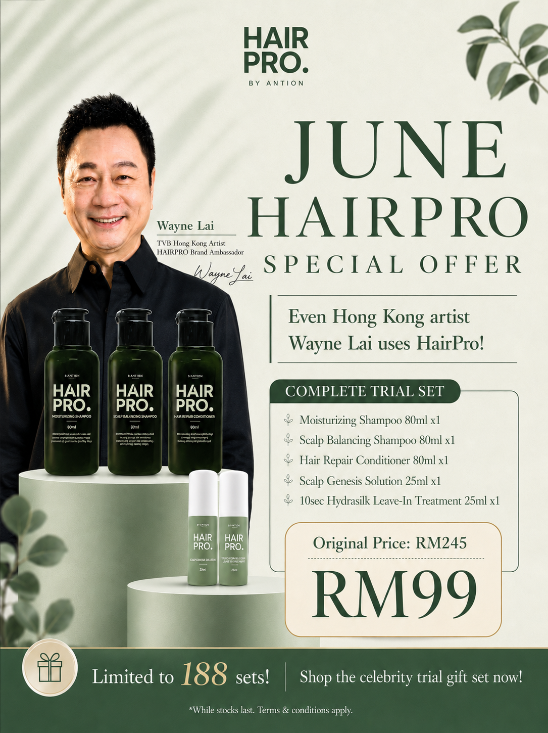 JUN26 HAIRPRO MONTHLY BUNDLE RM99