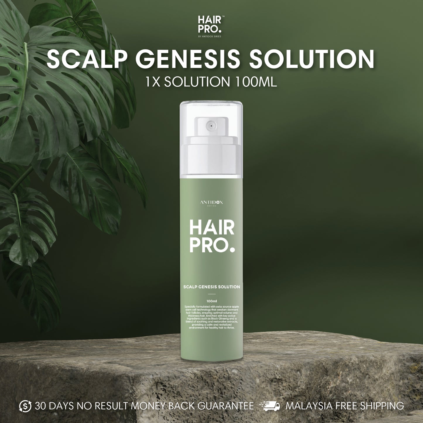 HAIRPRO RM199 SCALP GENESIS SOLUTION