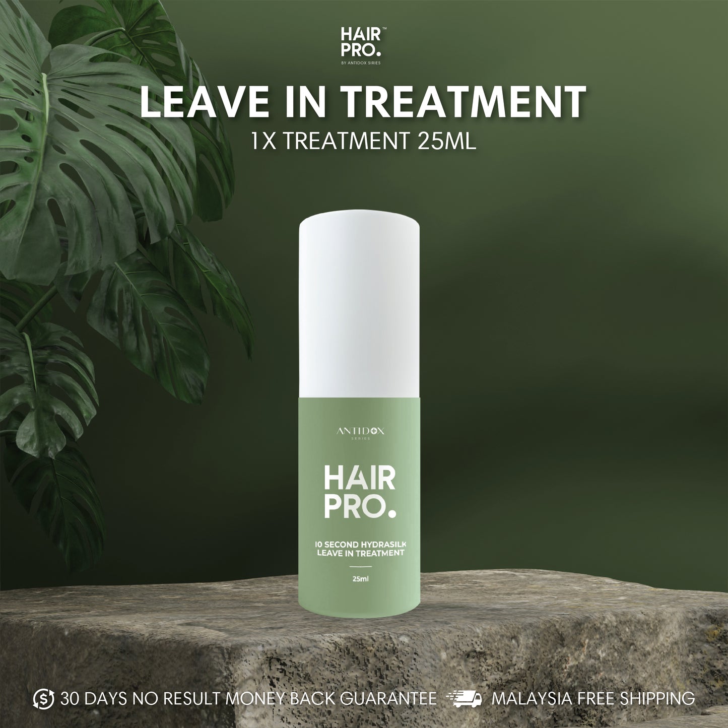 HAIRPRO RM199 HYDRASILK LEAVE IN TREATMENT