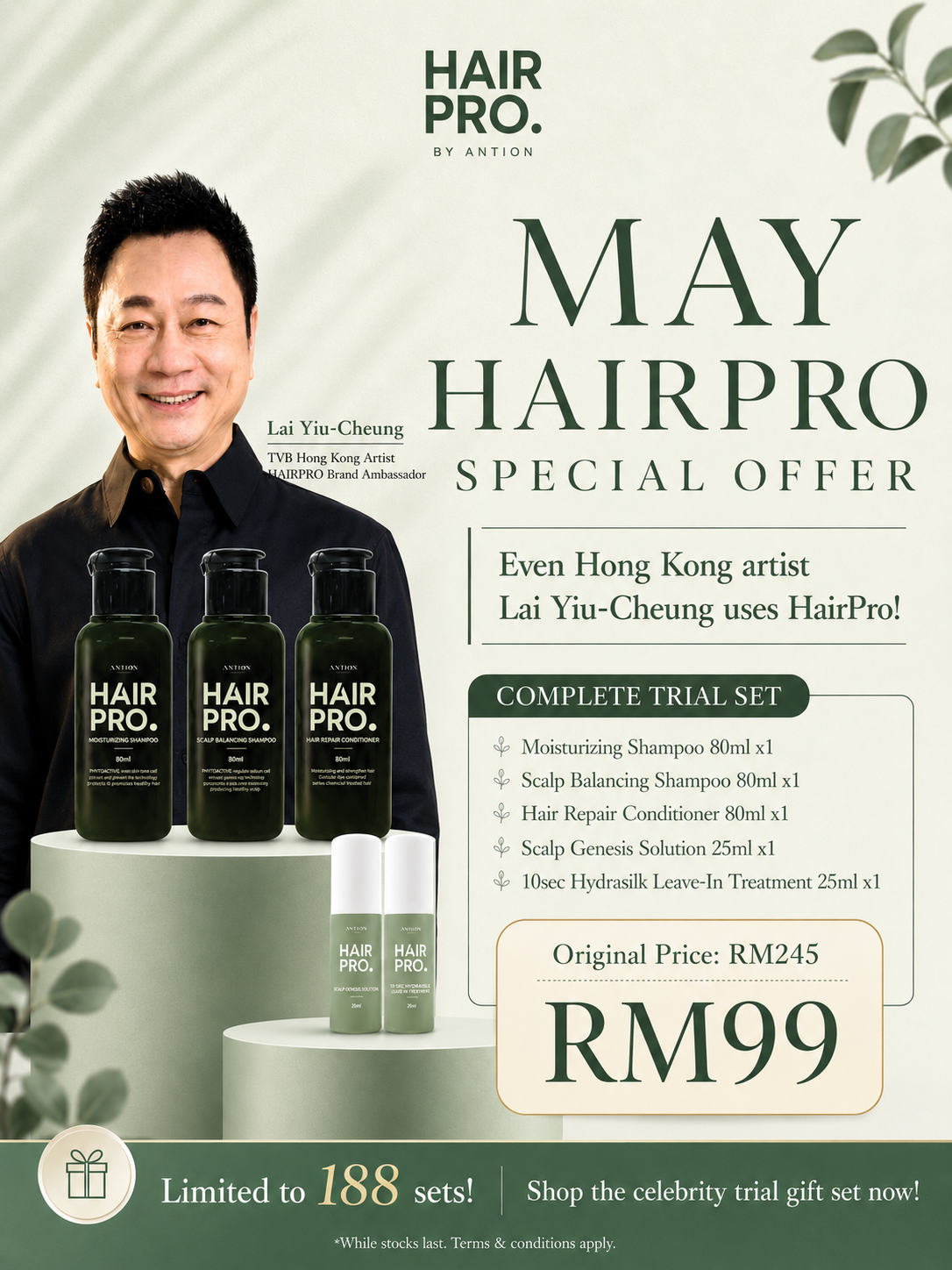 MAY26 HAIRPRO MONTHLY BUNDLE RM99