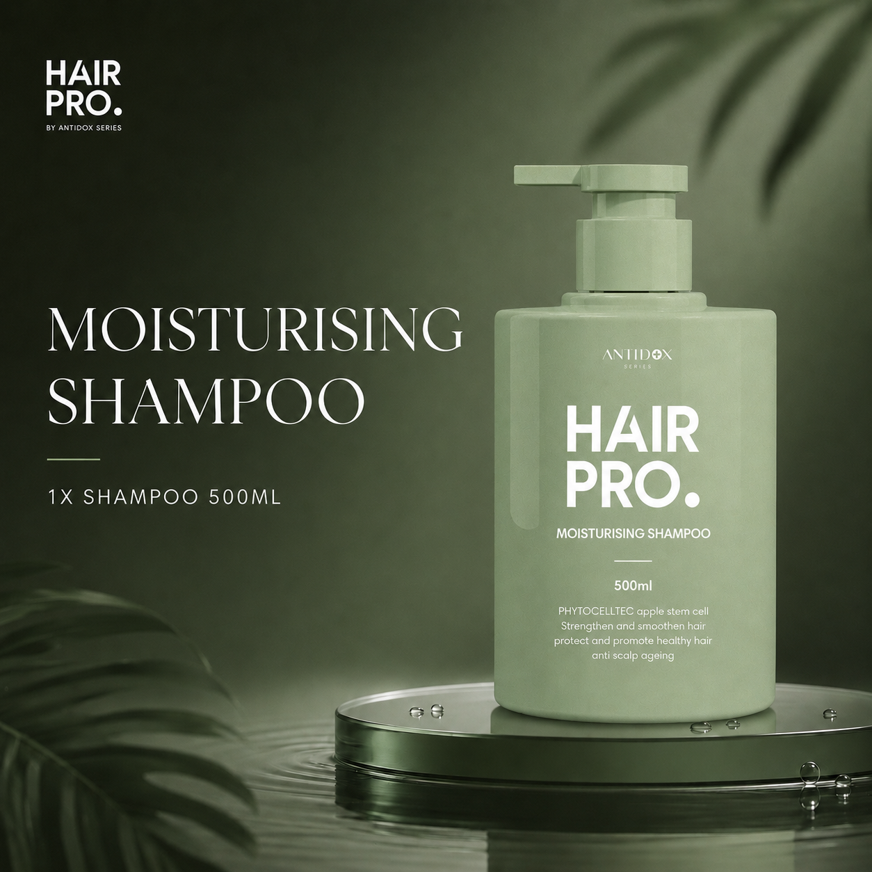 🍃HAIRPRO MOISTURIZING SHAMPOO