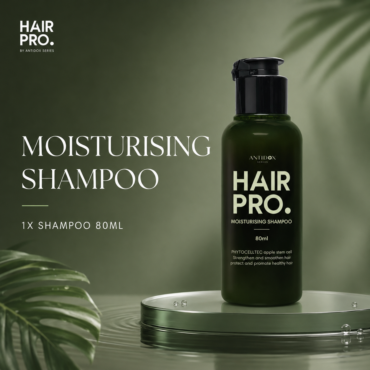 🍃HAIRPRO MOISTURIZING SHAMPOO 80ML