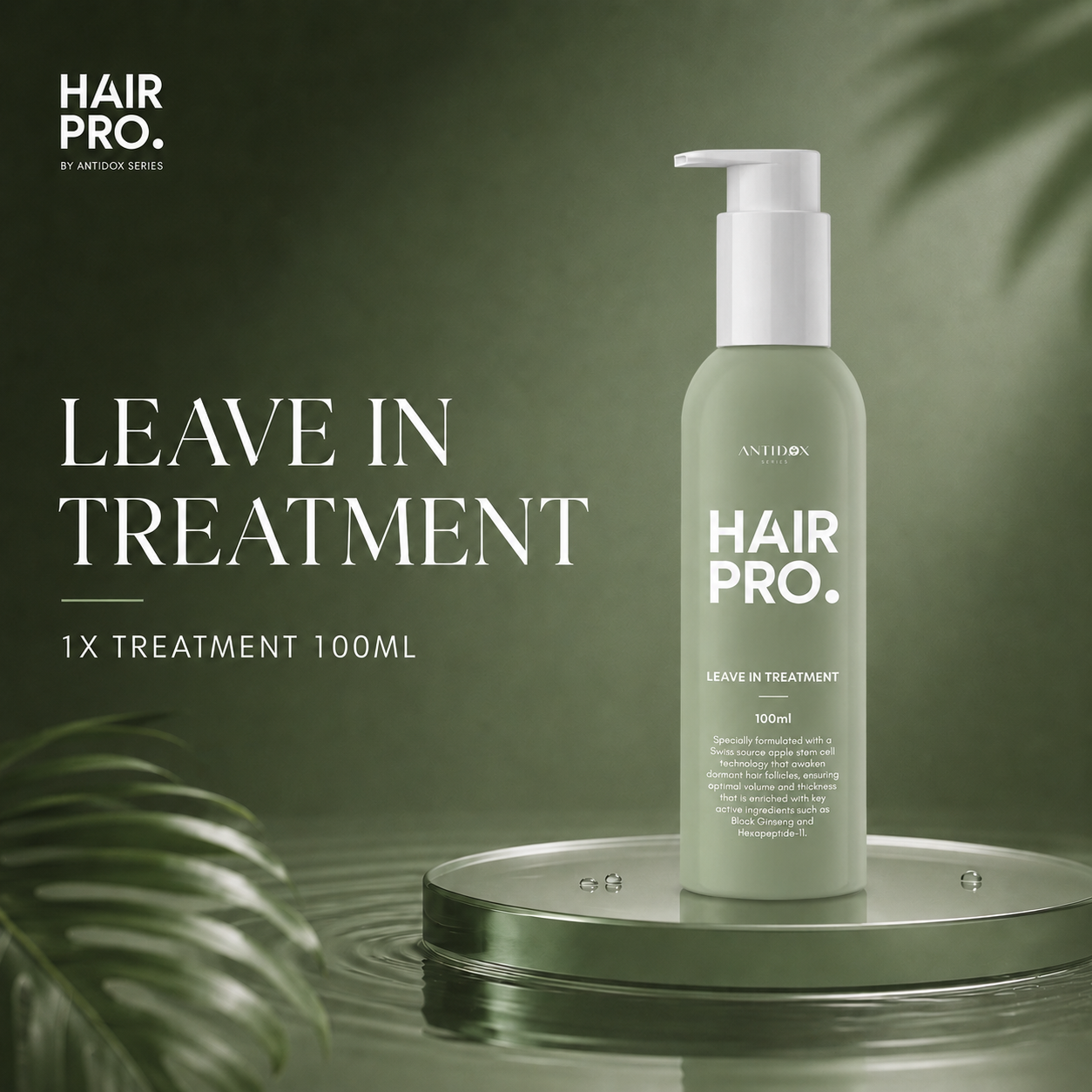 🍃HAIRPRO HYDRASILK LEAVE IN TREATMENT
