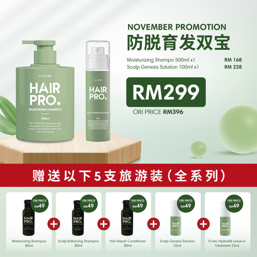 HAIRPRO NOVEMBER PROMOTION PACKAGE 2024