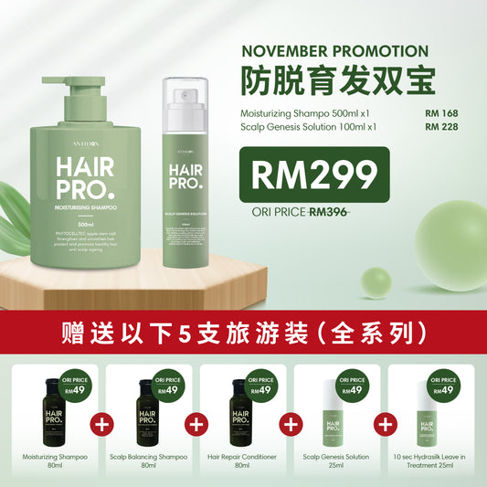 HAIRPRO NOVEMBER PROMOTION PACKAGE 2024