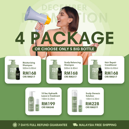 (PM) HAIRPRO DEC PROMOTION RM459 (4 SET)
