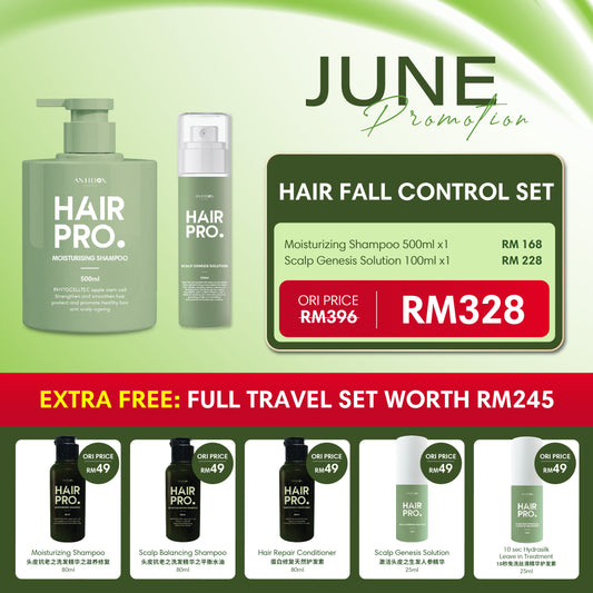 JUNE HAIRPRO RM328 PACKAGE MOIST & TONIC