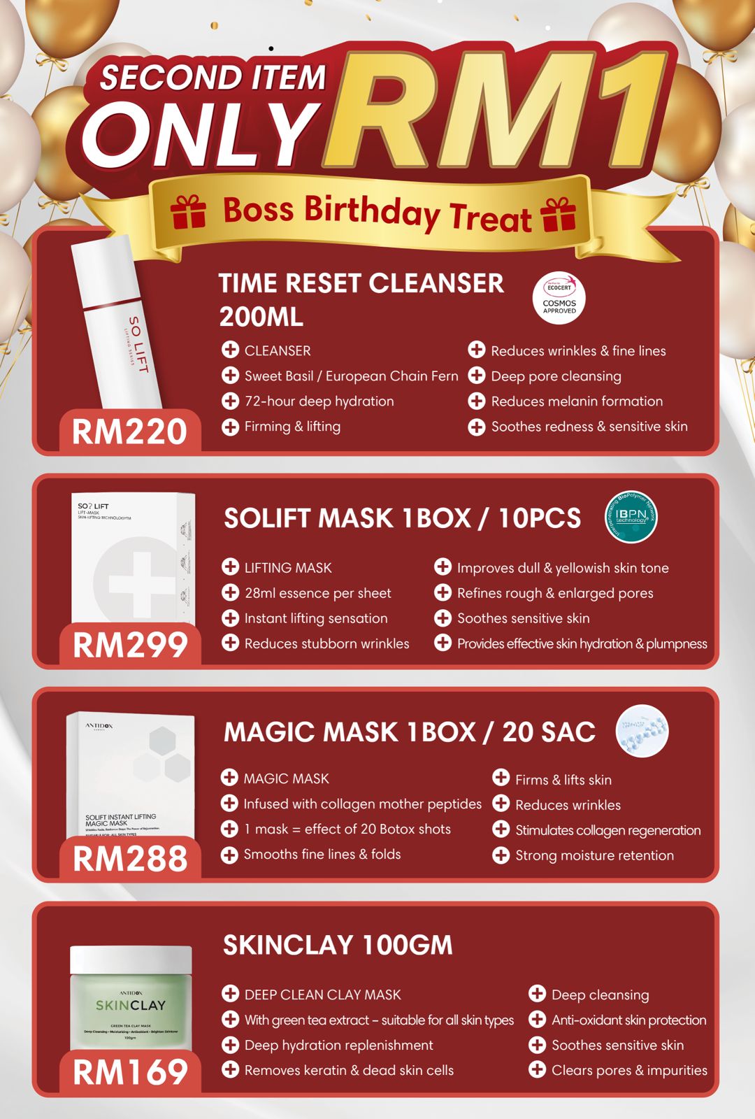 AUG SOLIFT FLASH SALES.