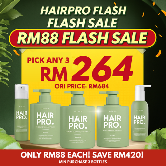 JUNE HAIRPRO FLASH SALES RM264 CHOOSE ANY 3