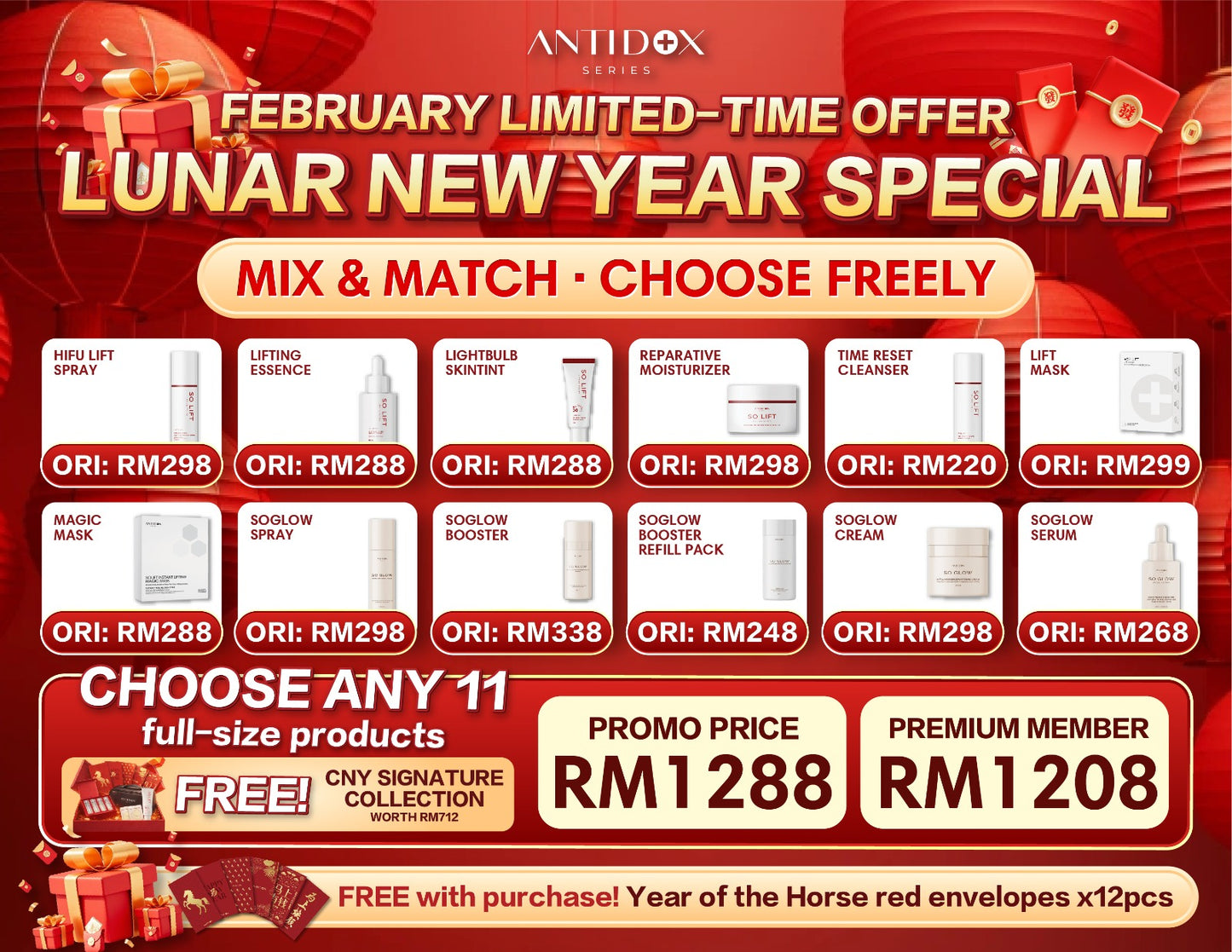 FEB SOLIFT PROMOTIONAL PACKAGE RM1288