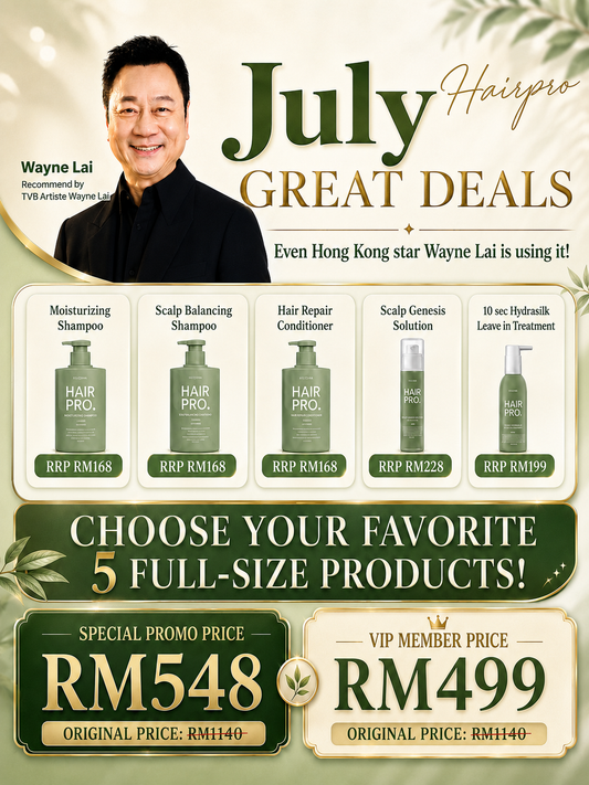 JUL26 HAIRPRO MONTHLY BUNDLE RM548