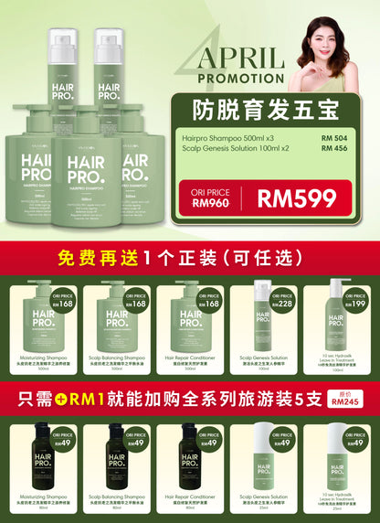 [2NING](APR 2025) [HAIRPRO - MONTHLY] PROMOTION PACKAGE