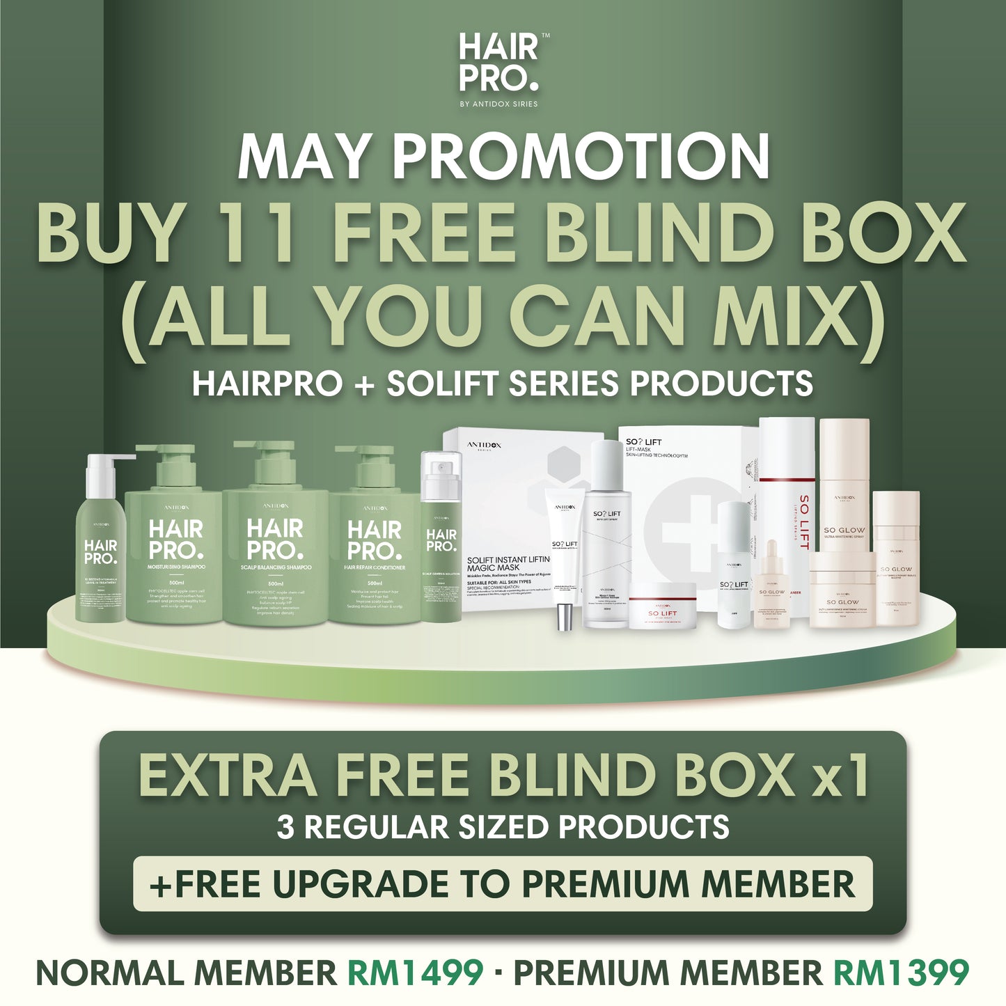HAIRPRO MAY PROMOTION 2025 RM1499