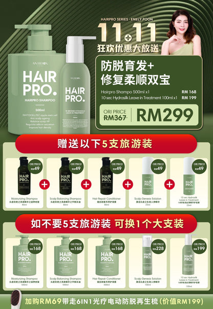 HAIRPRO 11.11 PROMOTION PACKAGE (2024)