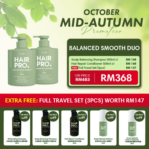 OCT HAIRPRO PROMOTION PACKAGE RM368 BUY 2 FREE 3 SCALP & CONDI