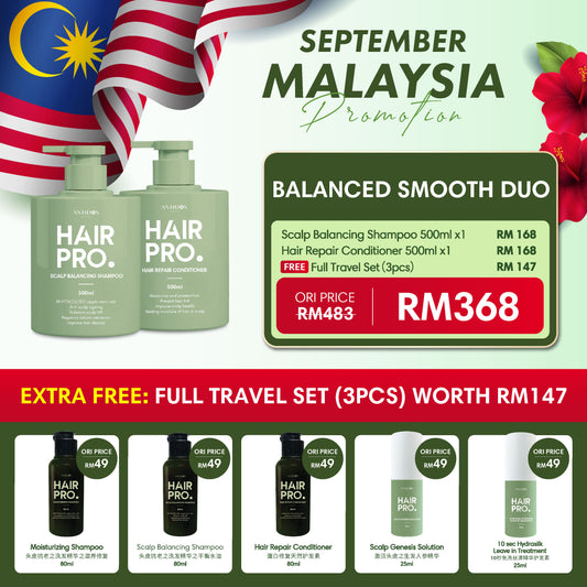 SEP HAIRPRO PROMOTION PACKAGE RM368 BUY 2 FREE 3 SCALP & CONDI