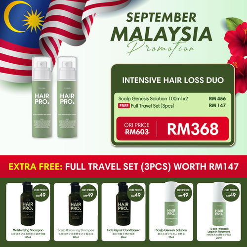 SEP HAIRPRO PROMOTION PACKAGE RM368 BUY 2 FREE 3 TONIC*2