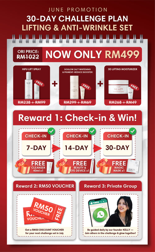 JUNE SOLIFT CHALLENGE PACKAGE 30天紧致挑战