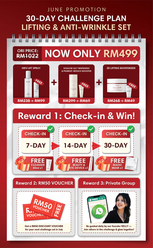 JUNE SOLIFT CHALLENGE PACKAGE 30天紧致挑战