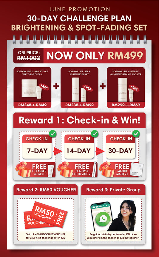 JUNE SOLIFT CHALLENGE PACKAGE 30天美白挑战