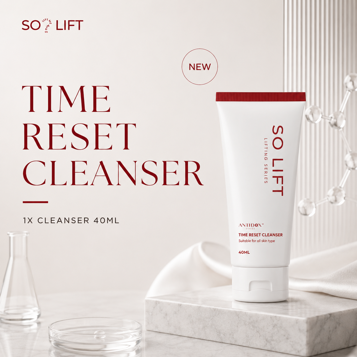 SOLIFT TIME RESET CLEANSER 2.0