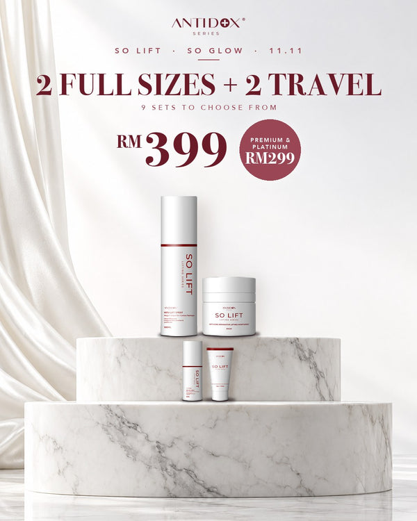 SOLIFT & SOGLOW 11.11 · 2 FULL SIZES + 2 TRAVEL SIZES