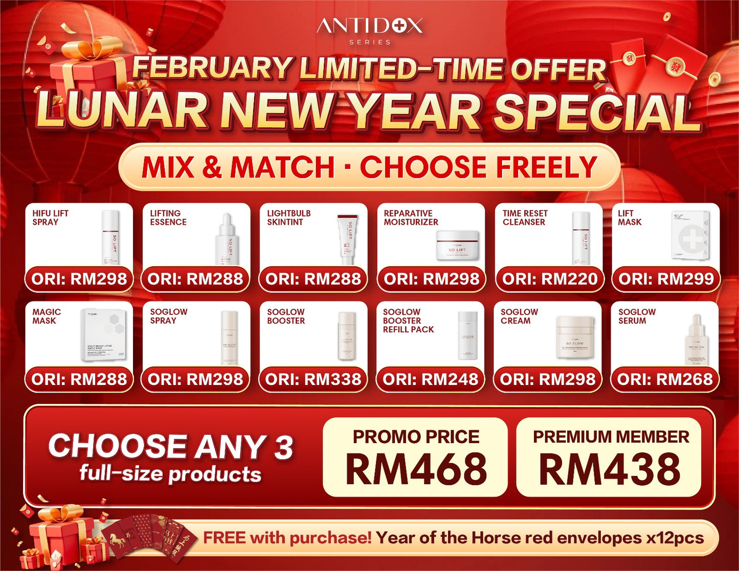 FEB SOLIFT PROMOTIONAL PACKAGE RM468