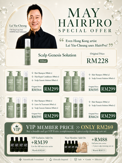 MAY26 HAIRPRO MONTHLY BUNDLE RM299