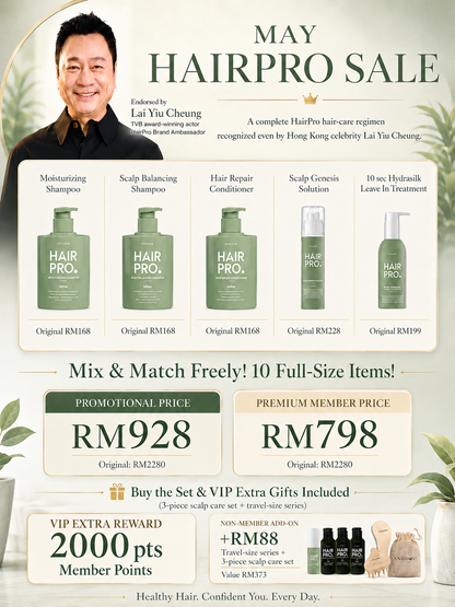 MAY26 HAIRPRO MONTHLY BUNDLE RM928