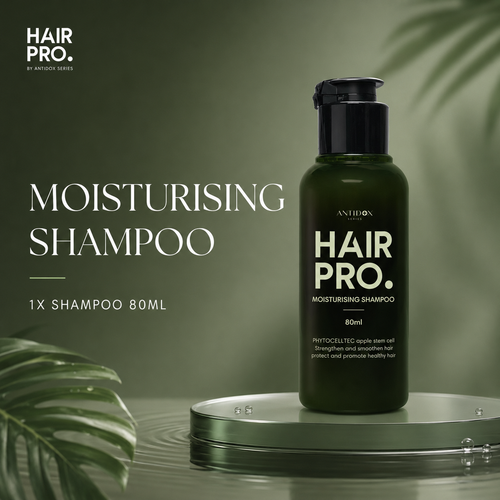 🍃HAIRPRO MOISTURIZING SHAMPOO 80ML