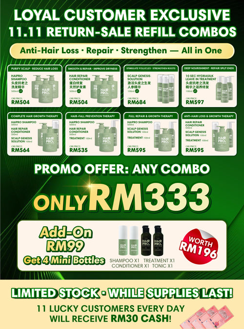 HAIRPRO NOV返场 RM333 PACKAGE (2025)